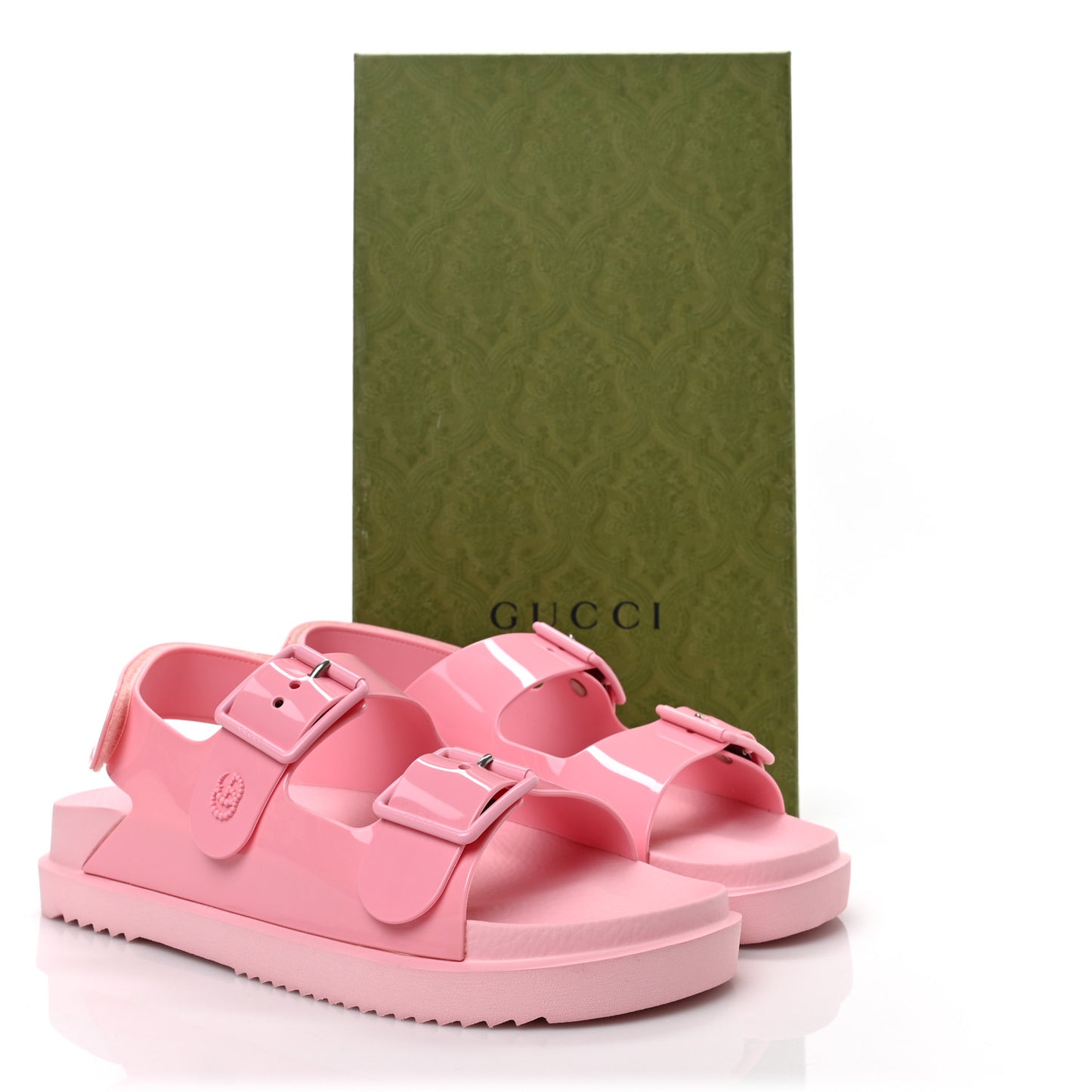 Rubber Mini Double G Womens Isla Dad Sandals 40 Wild Rose