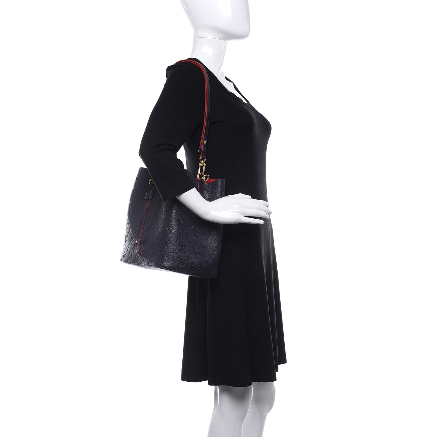 Empreinte Neonoe MM Marine Rouge
