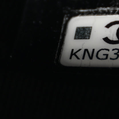 Chanel Shiny Caviar Quilted Bow Pouch Hobo Black 6 of 12