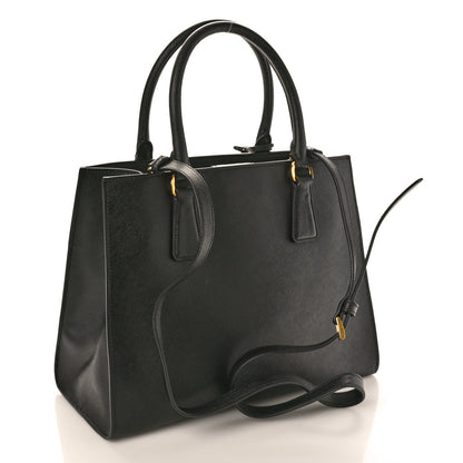 Prada Saffiano Tote Black 3 of 9