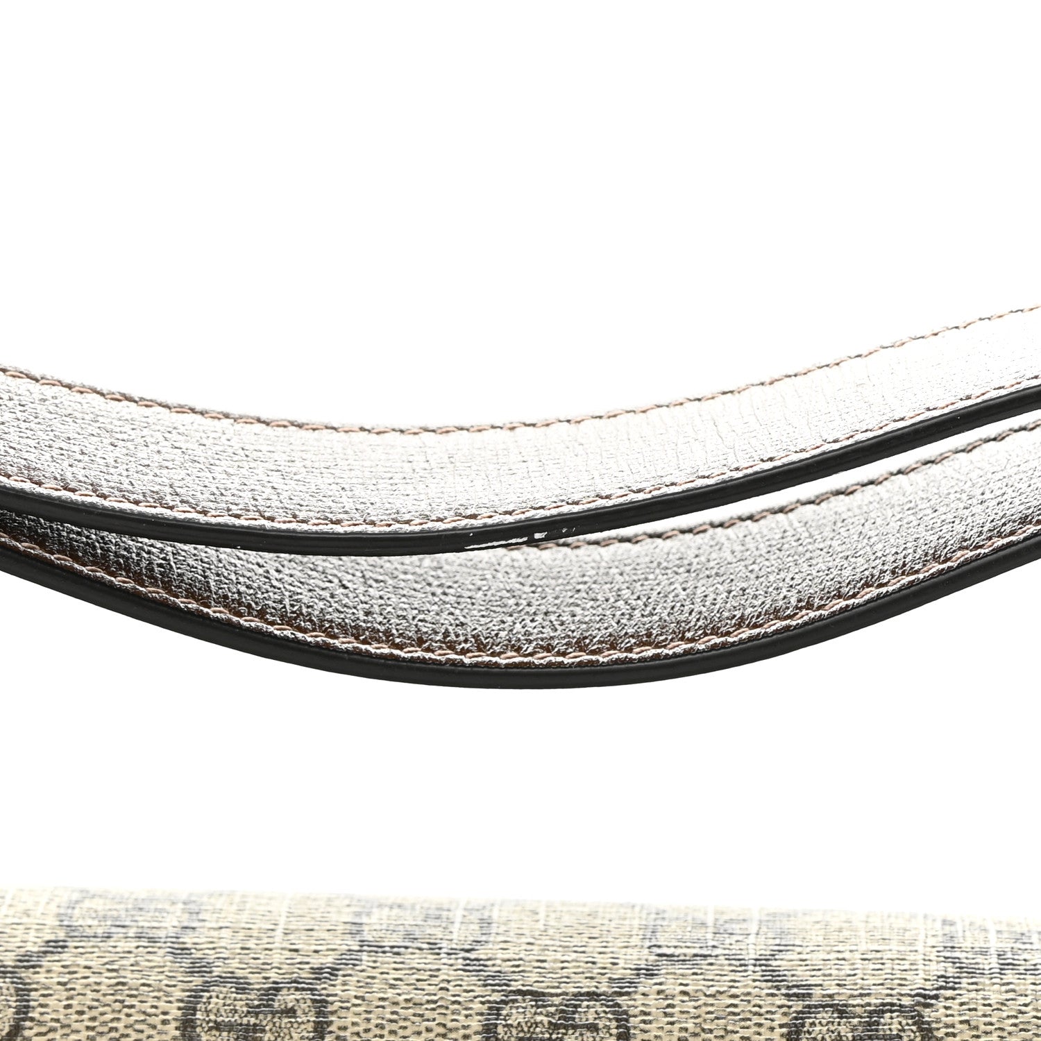 Gucci GG Supreme Monogram Horsebit 1955 Shoulder Bag Beige Brown Sugar 17 of 18