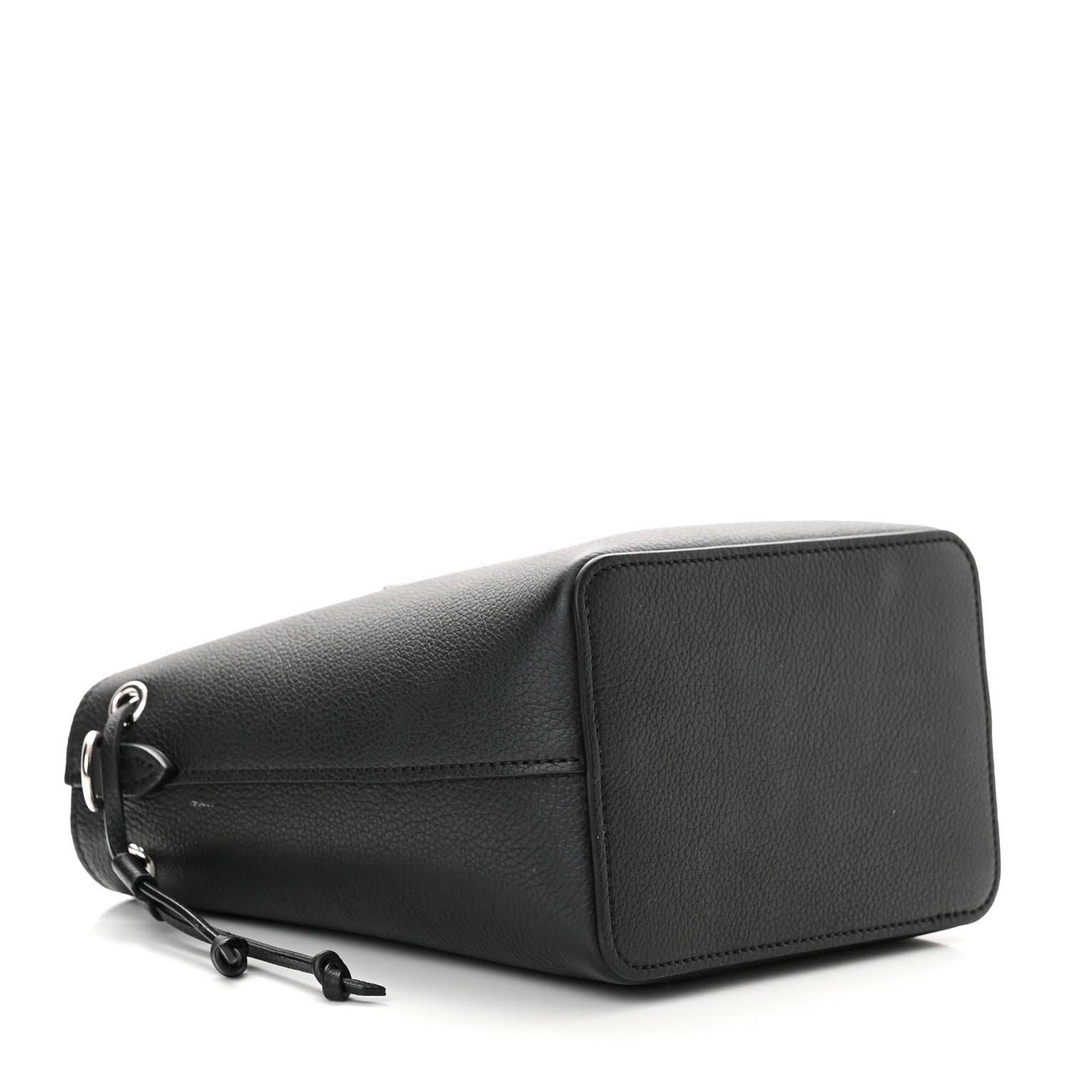 Louis Vuitton Calfskin Nano Lockme Bucket Black 4 of 8