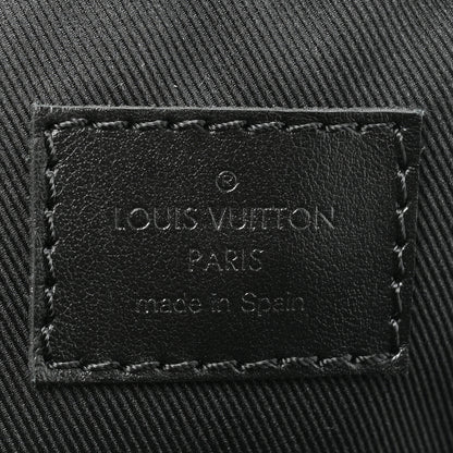 Louis Vuitton Calfskin Monogram Shadow Double Phone Pouch NM Black 6 of 8