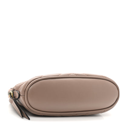 Gucci Calfskin Matelasse GG Marmont Pouch Cosmetic Case Porcelain Rose 4 of 7