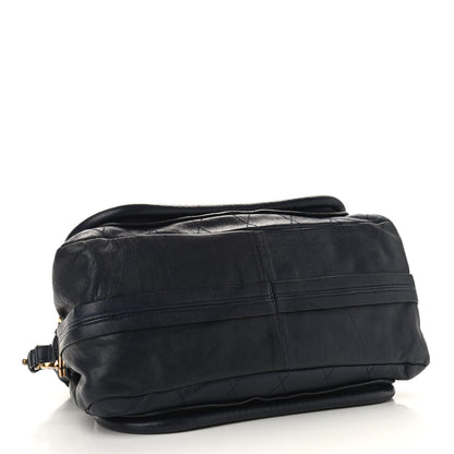 Chloe Sheepskin Quilted Medium Paraty Navy 3 of 13