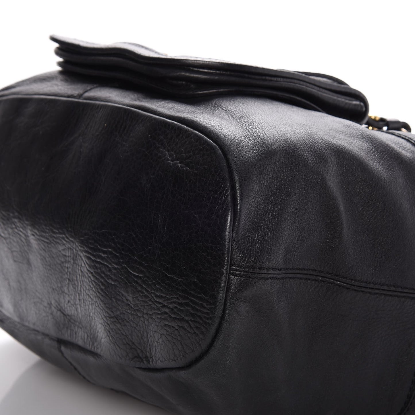 Calfskin Medium Pocket Nightingale Black