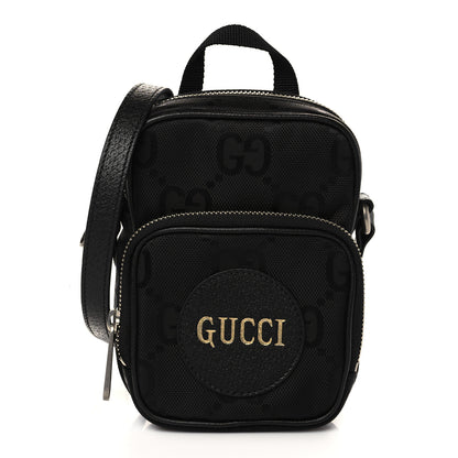 Gucci Econyl Nylon Monogram Off The Grid Shoulder Bag Black 1 of 7