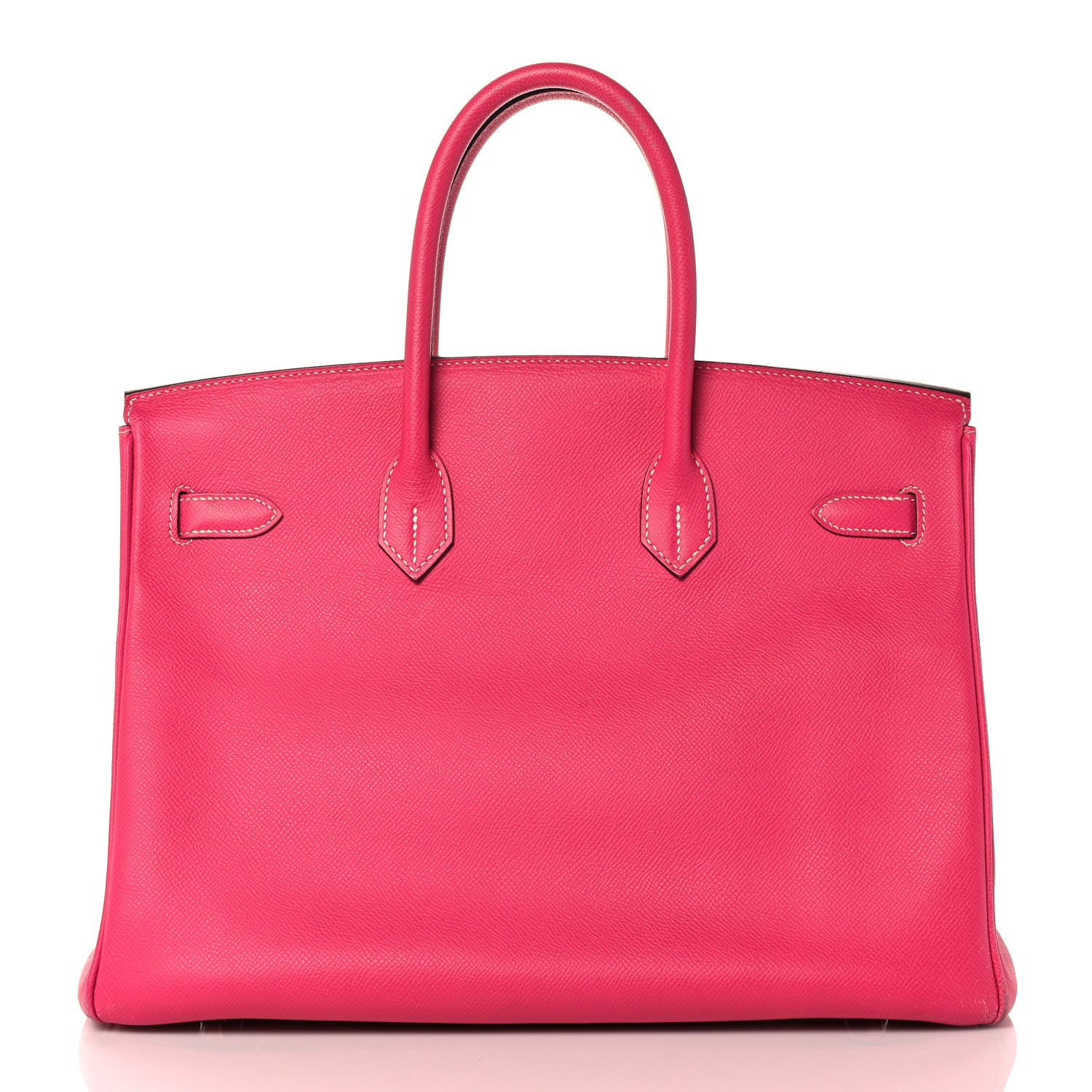 Hermes Epsom Candy Birkin 35 Rose Tyrien Rubis 4 of 51