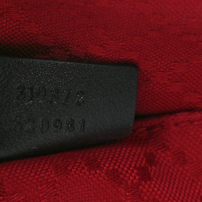 Gucci Calfskin Web Suitcase Black 6 of 9