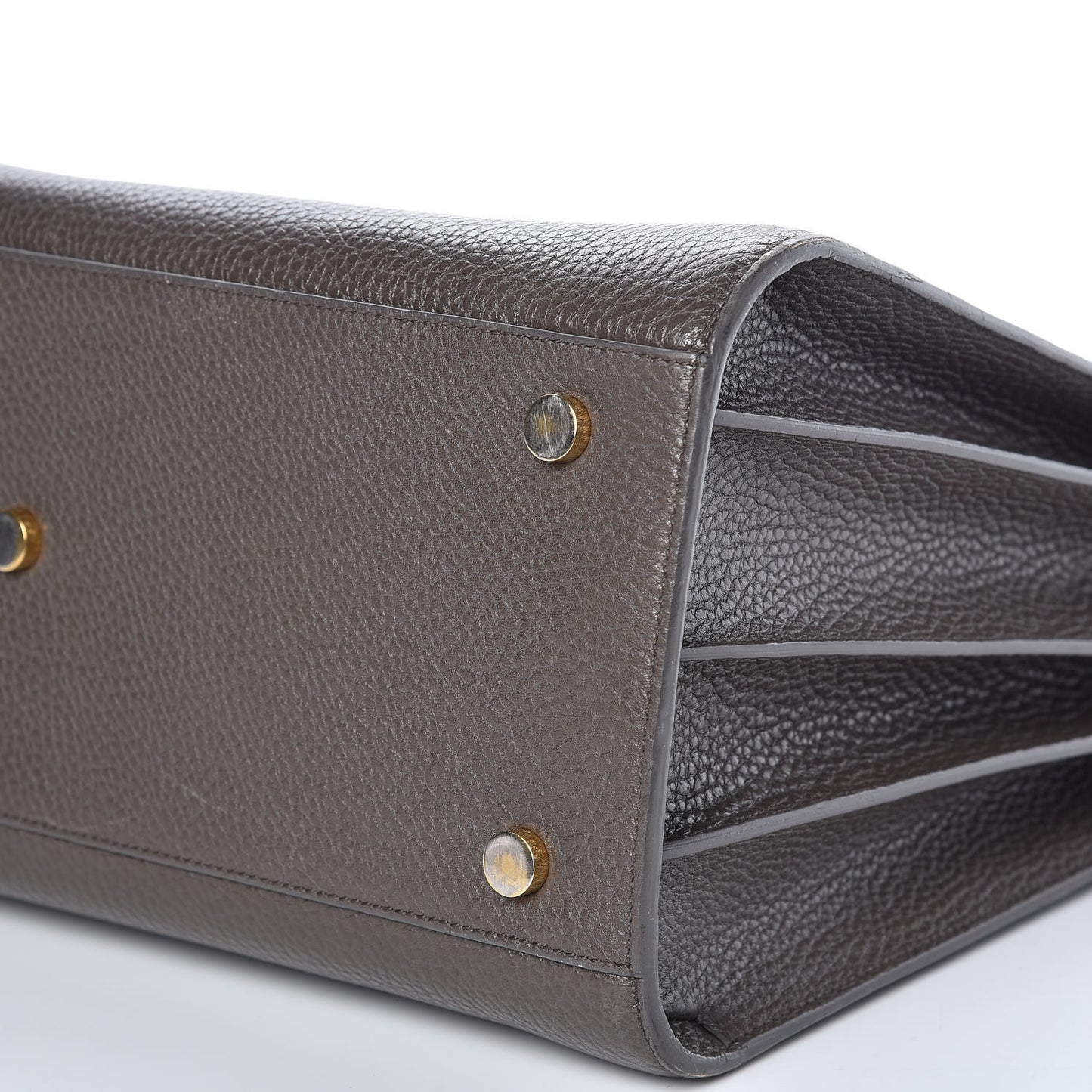 Grained Calfskin Small Sac De Jour Dark Anthracite