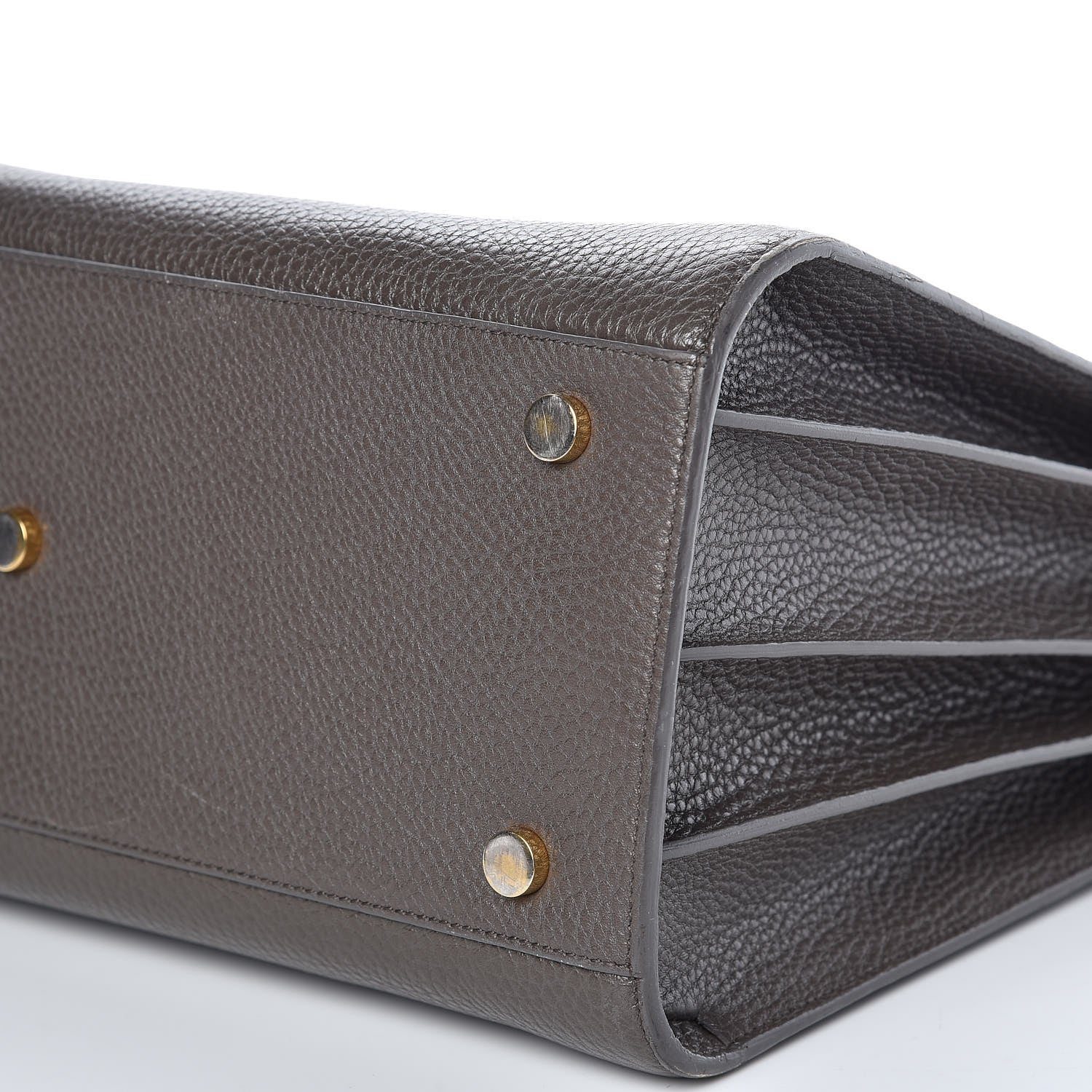 Saint Laurent Grained Calfskin Small Sac De Jour Dark Anthracite 10 of 12