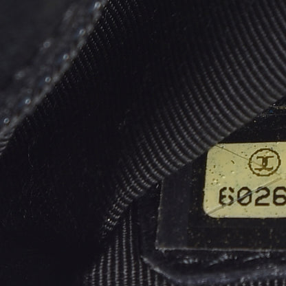 Chanel Lambskin CC Backpack Black 9 of 17