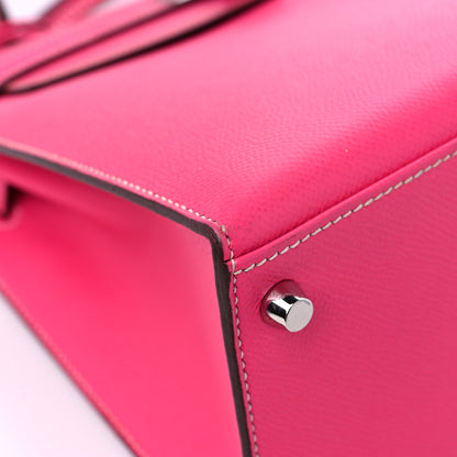 Hermes Epsom Kelly Sellier 28 Rose Tyrien 8 of 14