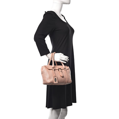 Fendi Cuoio Romano Selleria Mini Linda Satchel Cipria 2 of 13
