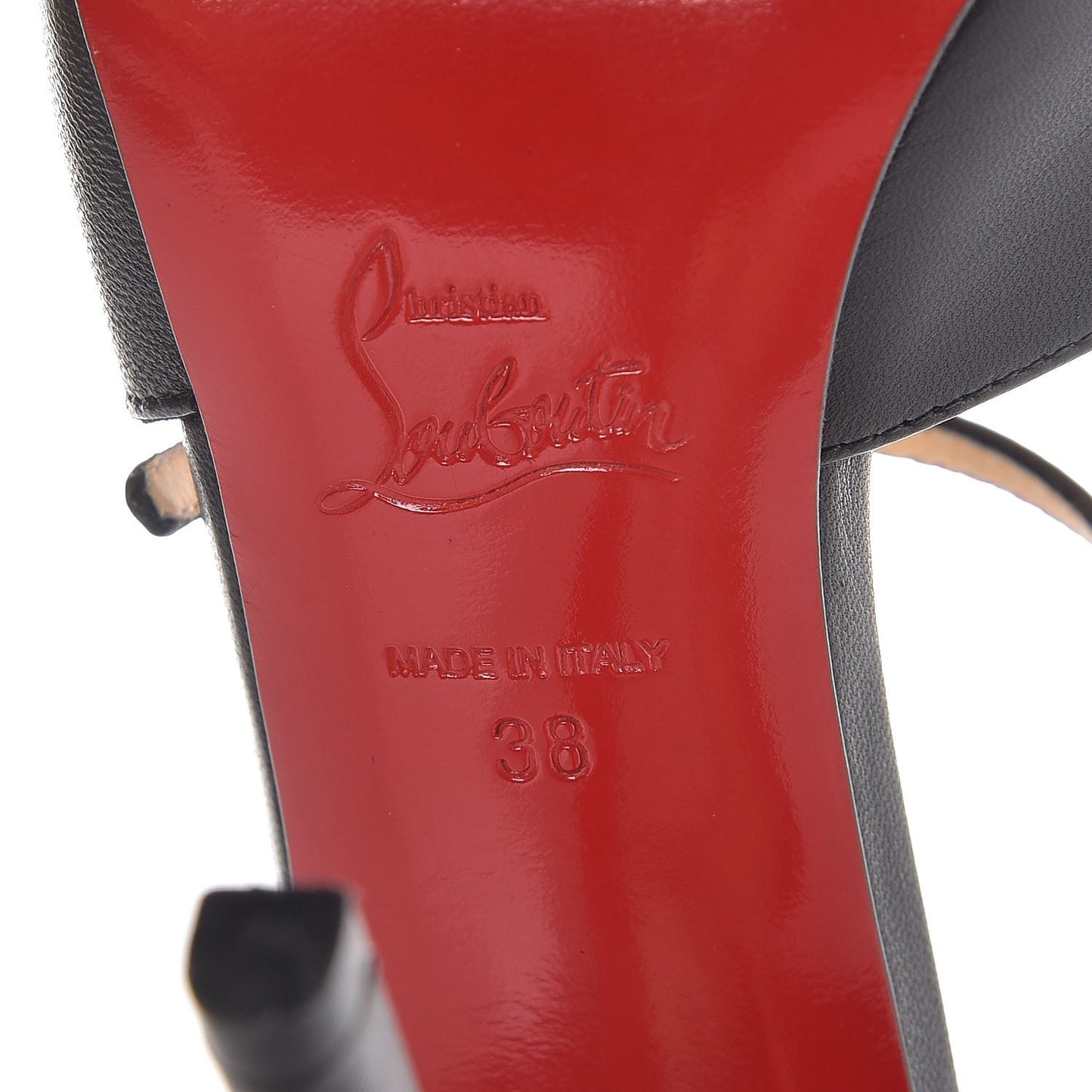 Kid Leather Grorolli 120 Pump 38 Black