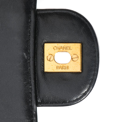 Chanel Lambskin Jumbo Single Flap Black 7 of 8