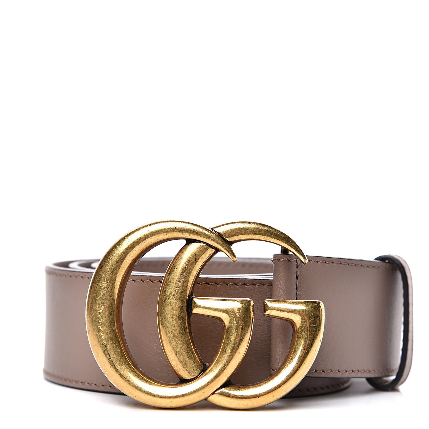 Calfskin Double G 40mm Belt 85 34 Porcelain Rose
