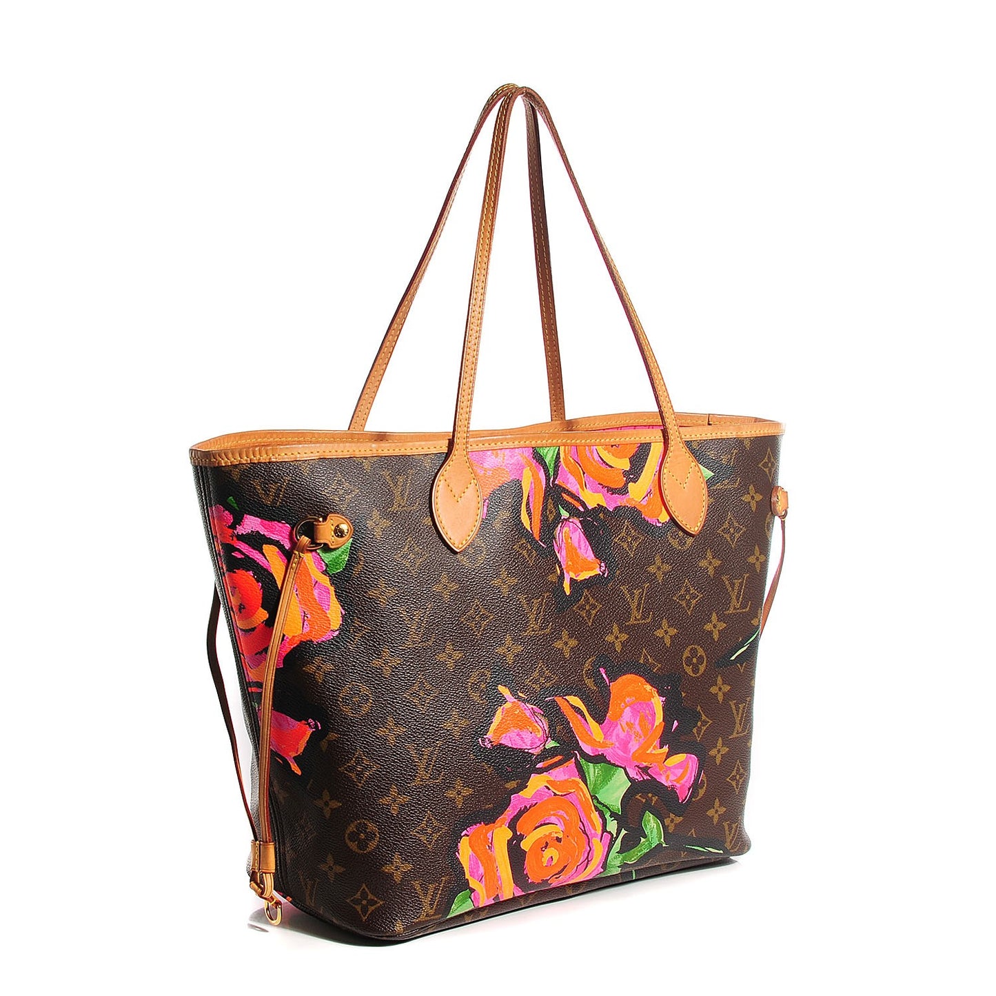 Monogram Roses Neverfull MM