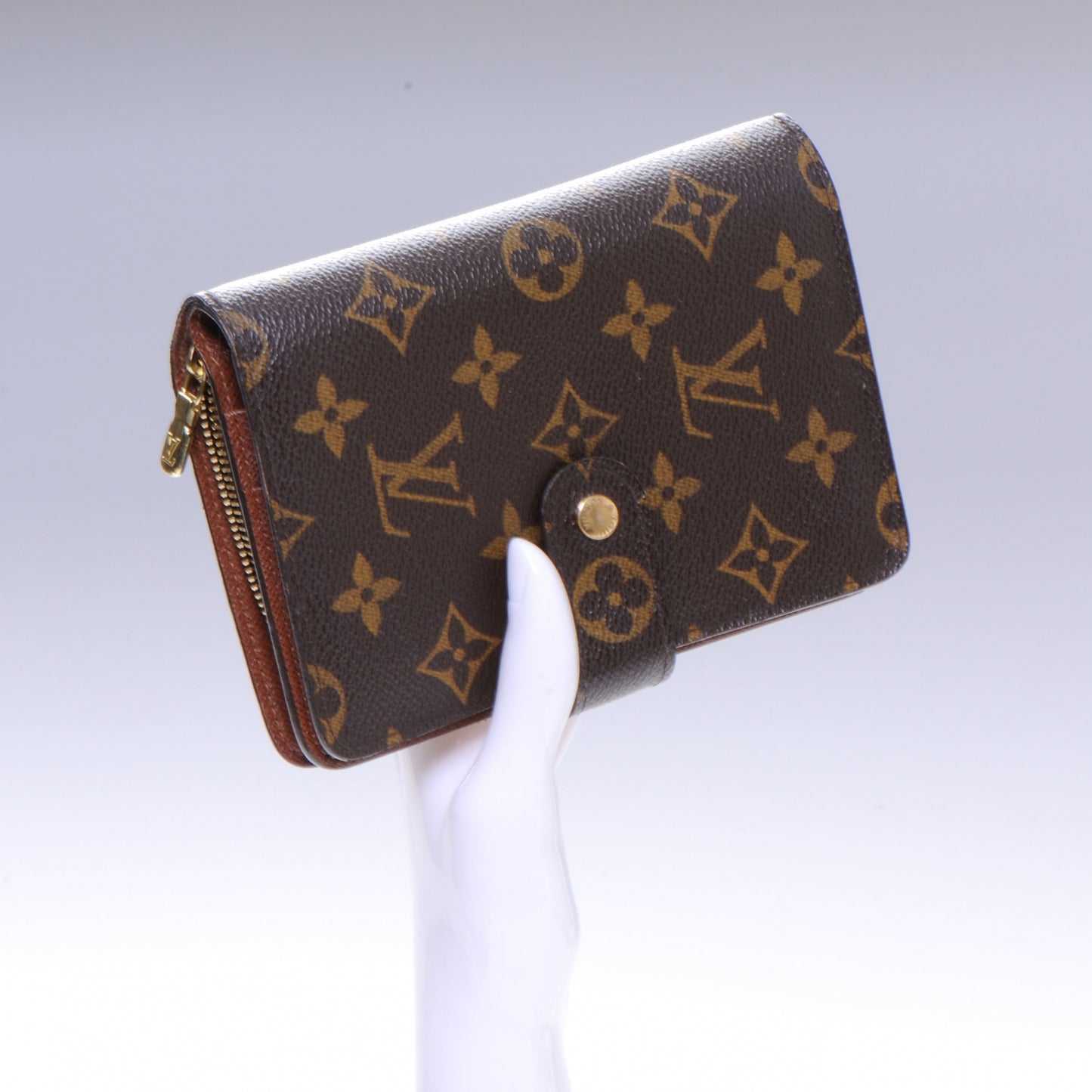 Monogram Porte Papier Zippe Wallet