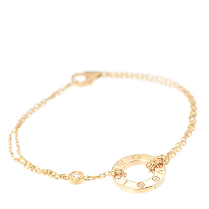 Cartier 18K Yellow Gold Diamond LOVE Bracelet 1 of 4