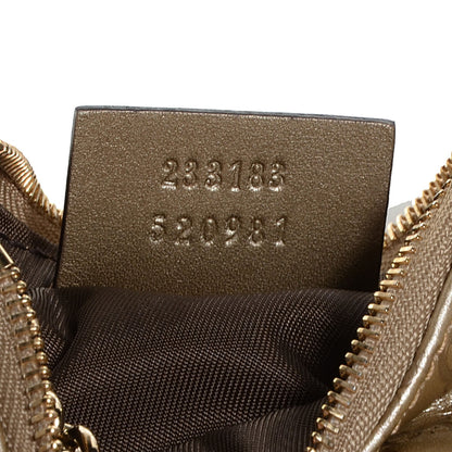 Gucci Metallic Microguccissima Key Case Golden Beige 8 of 8