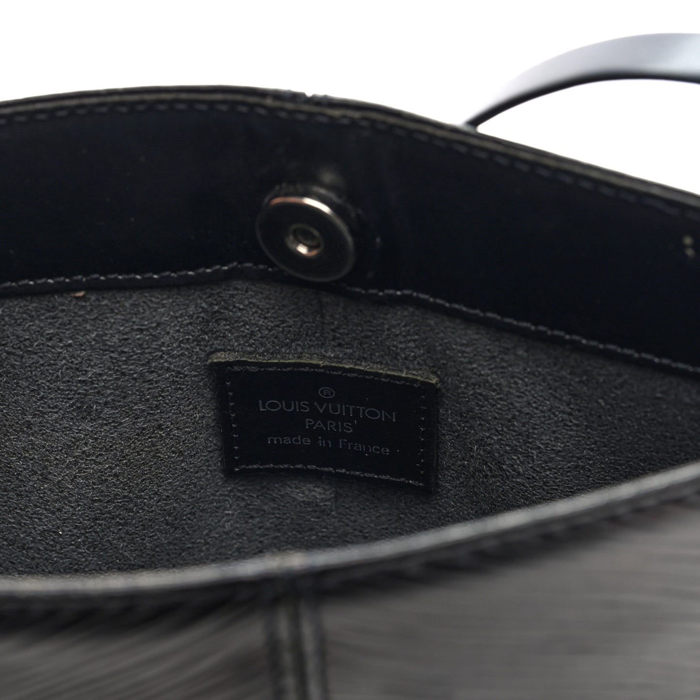 Epi Demi Lune Pochette Black