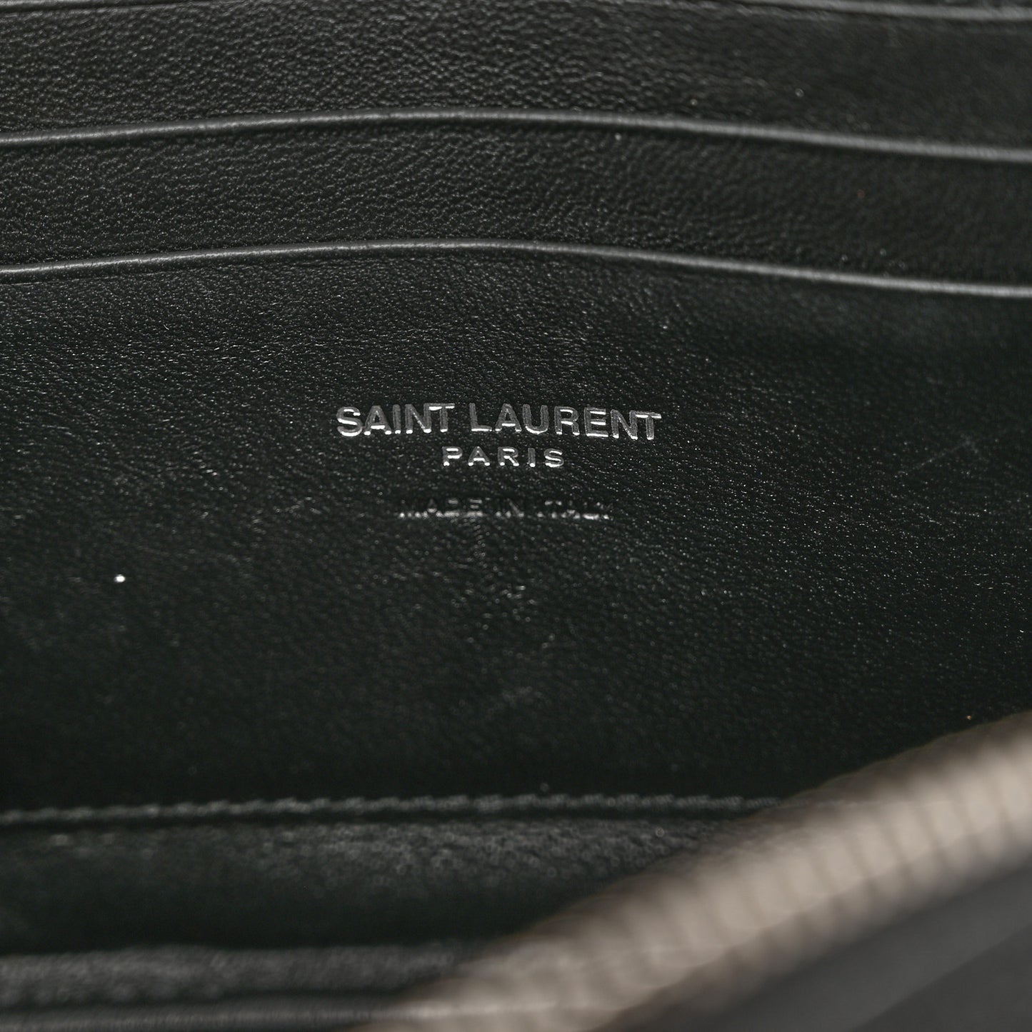Grain De Poudre Matelasse Monogram Mini Lou Camera Bag Black