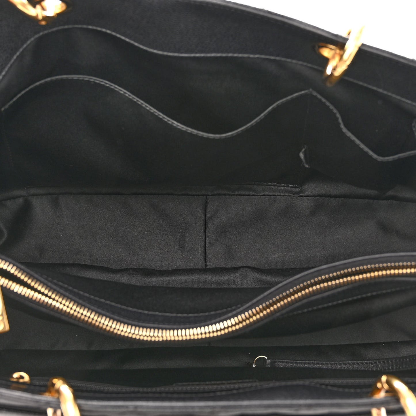 Caviar Quilted XL Grand Shopping Tote GST Black
