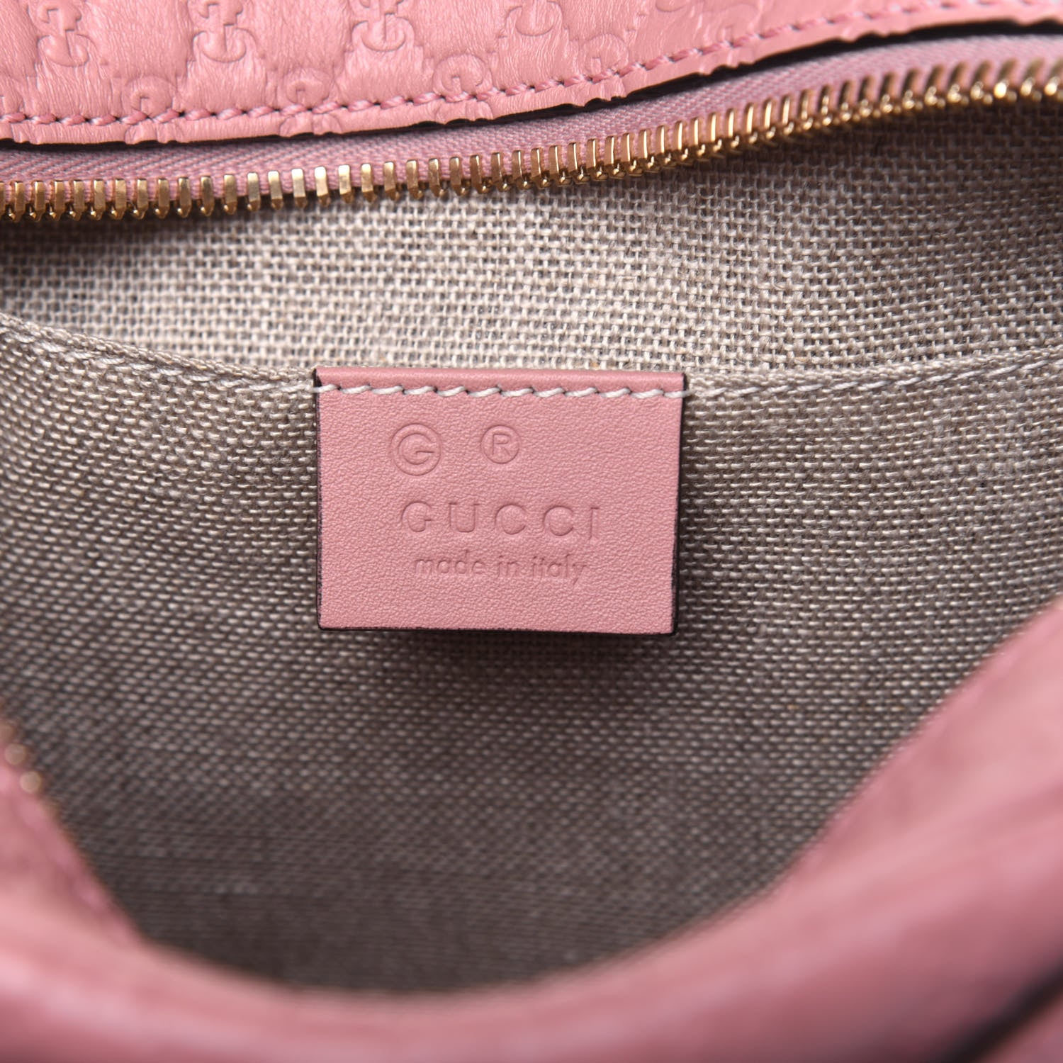 Gucci Soft Microguccissima Mini Bree Messenger Bag Soft Pink 6 of 14