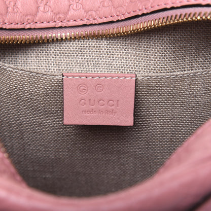 Gucci Soft Microguccissima Mini Bree Messenger Bag Soft Pink 6 of 14