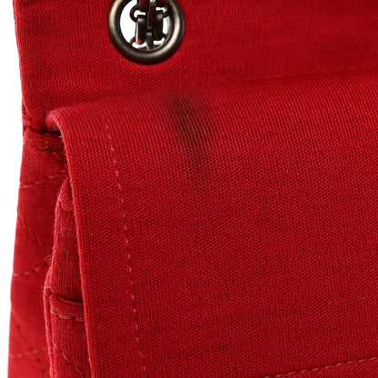 Chanel Jersey Quilted 2.55 Reissue East West Flap Red 11 of 14