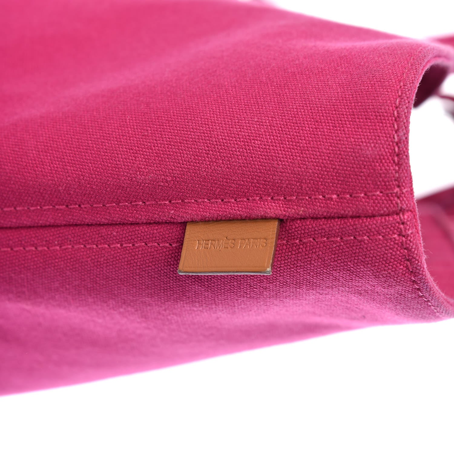 Hermes Canvas Beach Tote 8 of 14