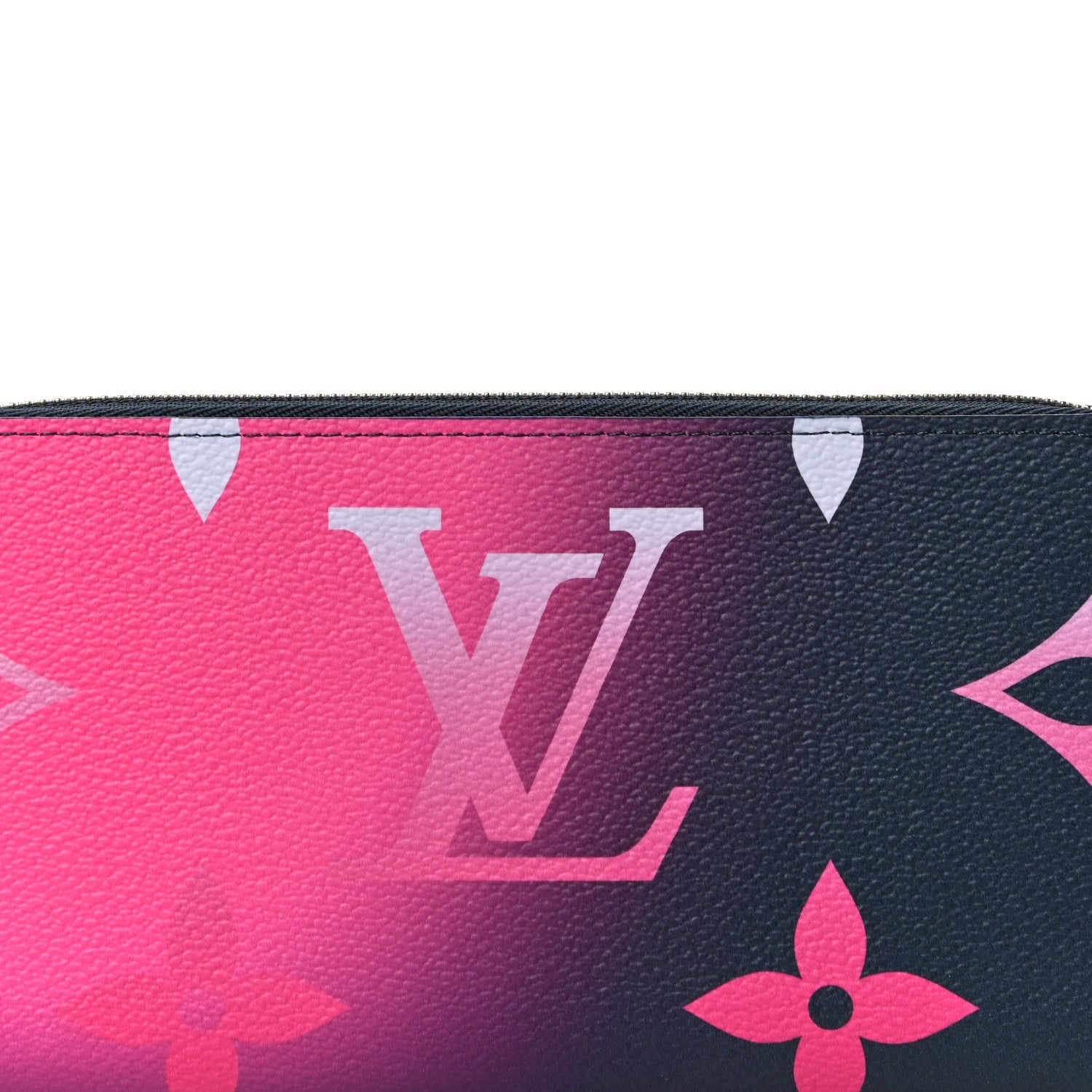Louis Vuitton Monogram Giant Spring In The City Zippy Wallet Midnight Fuchsia 7 of 10