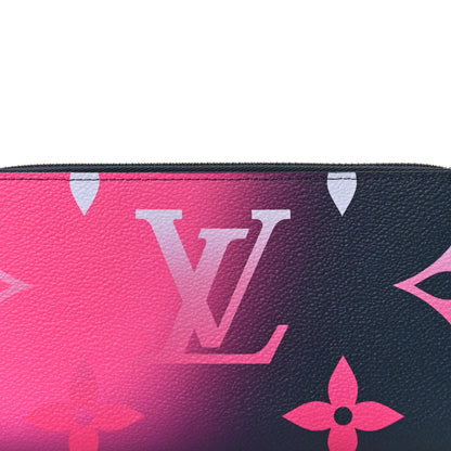 Louis Vuitton Monogram Giant Spring In The City Zippy Wallet Midnight Fuchsia 7 of 10