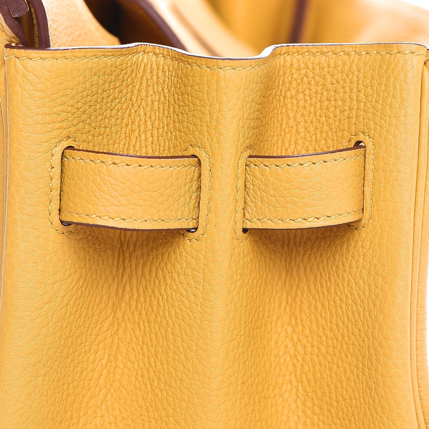 Togo Birkin 30 Jaune Ambre