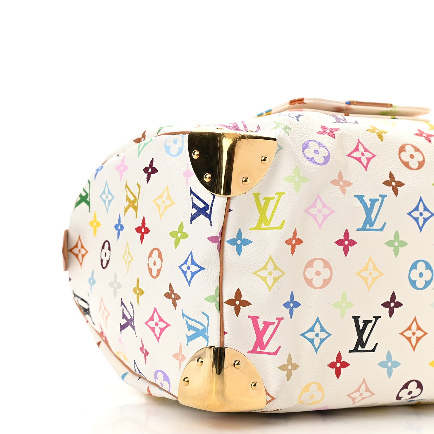 Monogram Multicolor Speedy 30 White