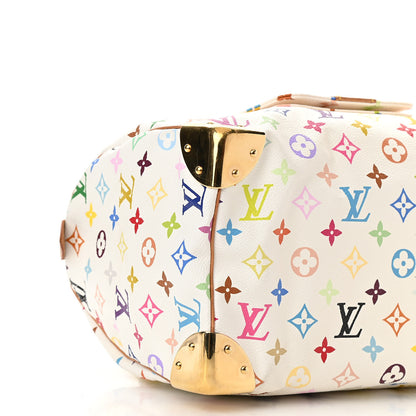 Louis Vuitton Monogram Multicolor Speedy 30 White 8 of 11