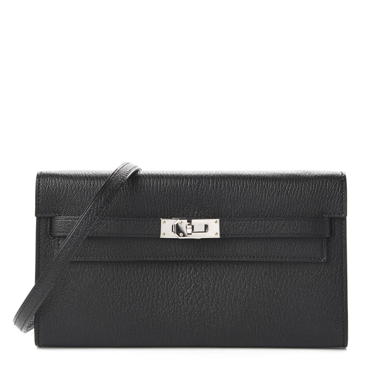 Chevre Mysore Kelly Wallet To Go Black