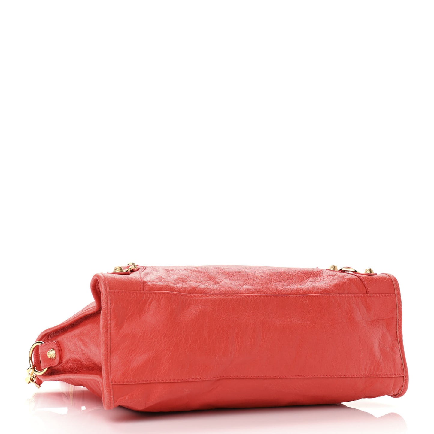 Agneau Giant 12 Gold Hardware City Rose Corail