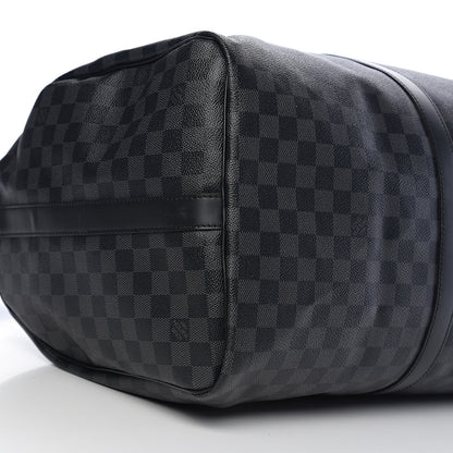 Louis Vuitton Damier Graphite Keepall Bandouliere 55 7 of 9