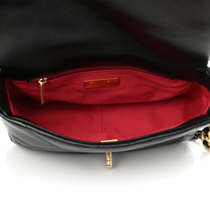 Chanel Lambskin Quilted Medium Chanel 19 Flap Black 5 of 9