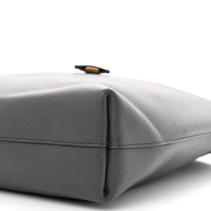Saint Laurent Calfskin Toy Shopping Tote Earth Grey 10 of 13