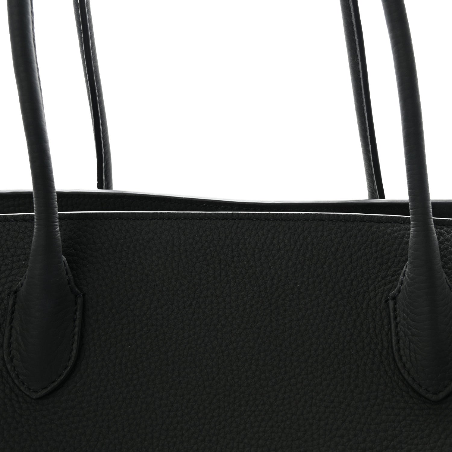 The Row Matte Grained Calfskin Marlo 17 Dark Pine 8 of 10