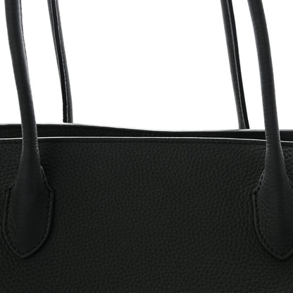 The Row Matte Grained Calfskin Marlo 17 Dark Pine 8 of 10