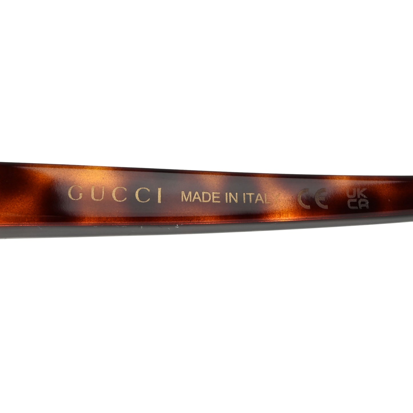Acetate Round GG Sunglasses GG0368S Havana