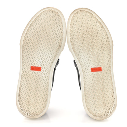 Hermes Calfskin Game Slip On Sneakers 38 Black 7 of 11