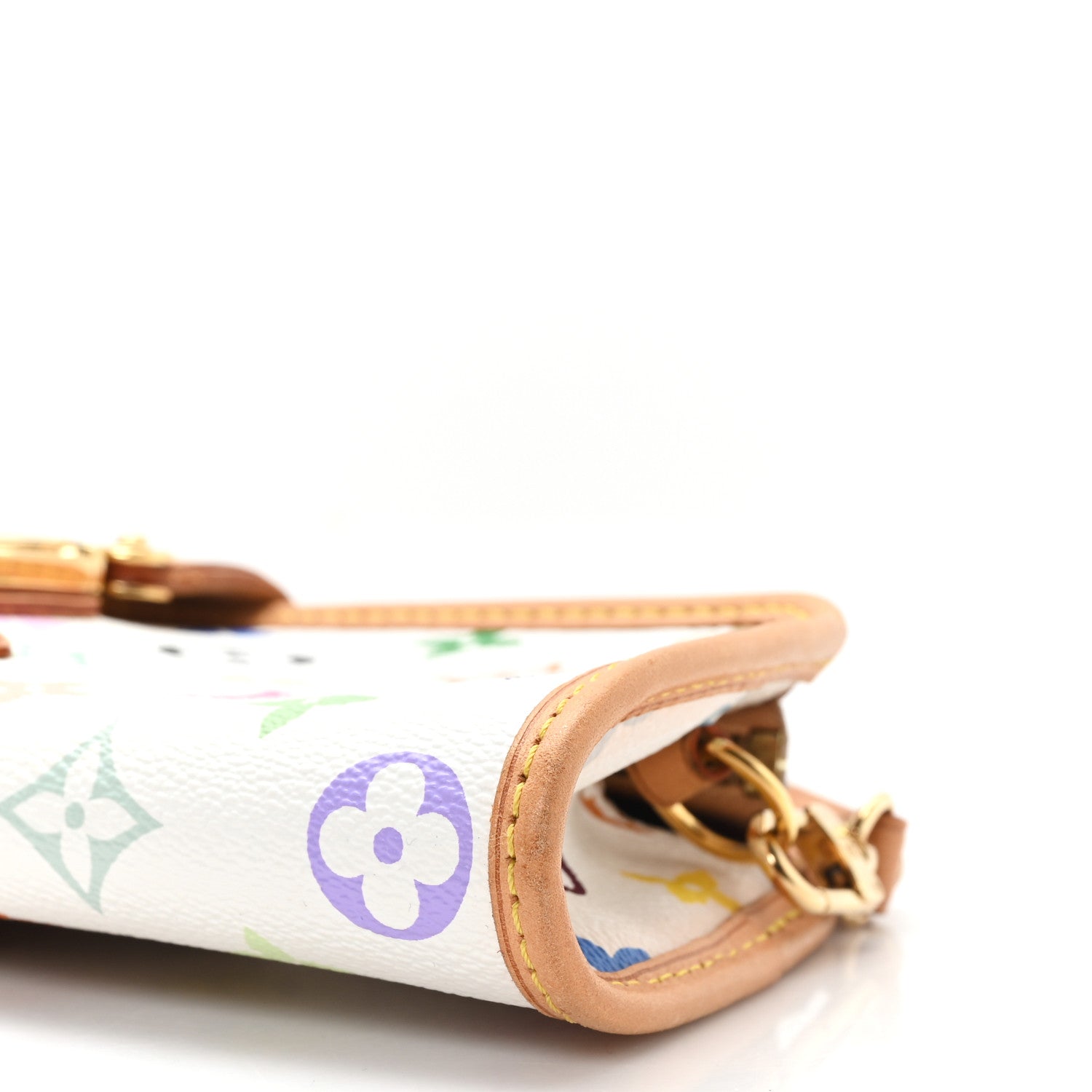 Louis Vuitton Monogram Multicolor Shirley White 9 of 10