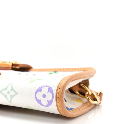 Louis Vuitton Monogram Multicolor Shirley White 9 of 10