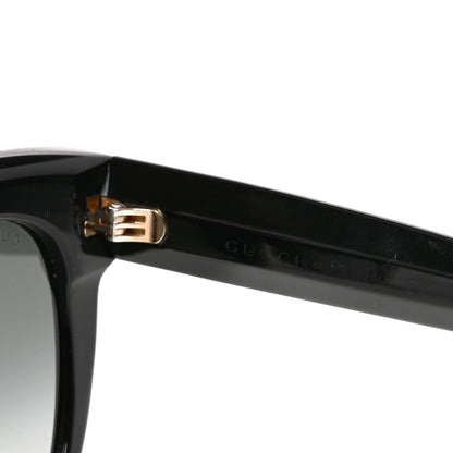 Gucci Round Frame Star Sunglasses GG0208S Black 5 of 7