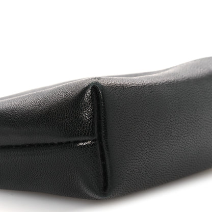 Saint Laurent Lambskin Mini Sac Charniere Black 8 of 9
